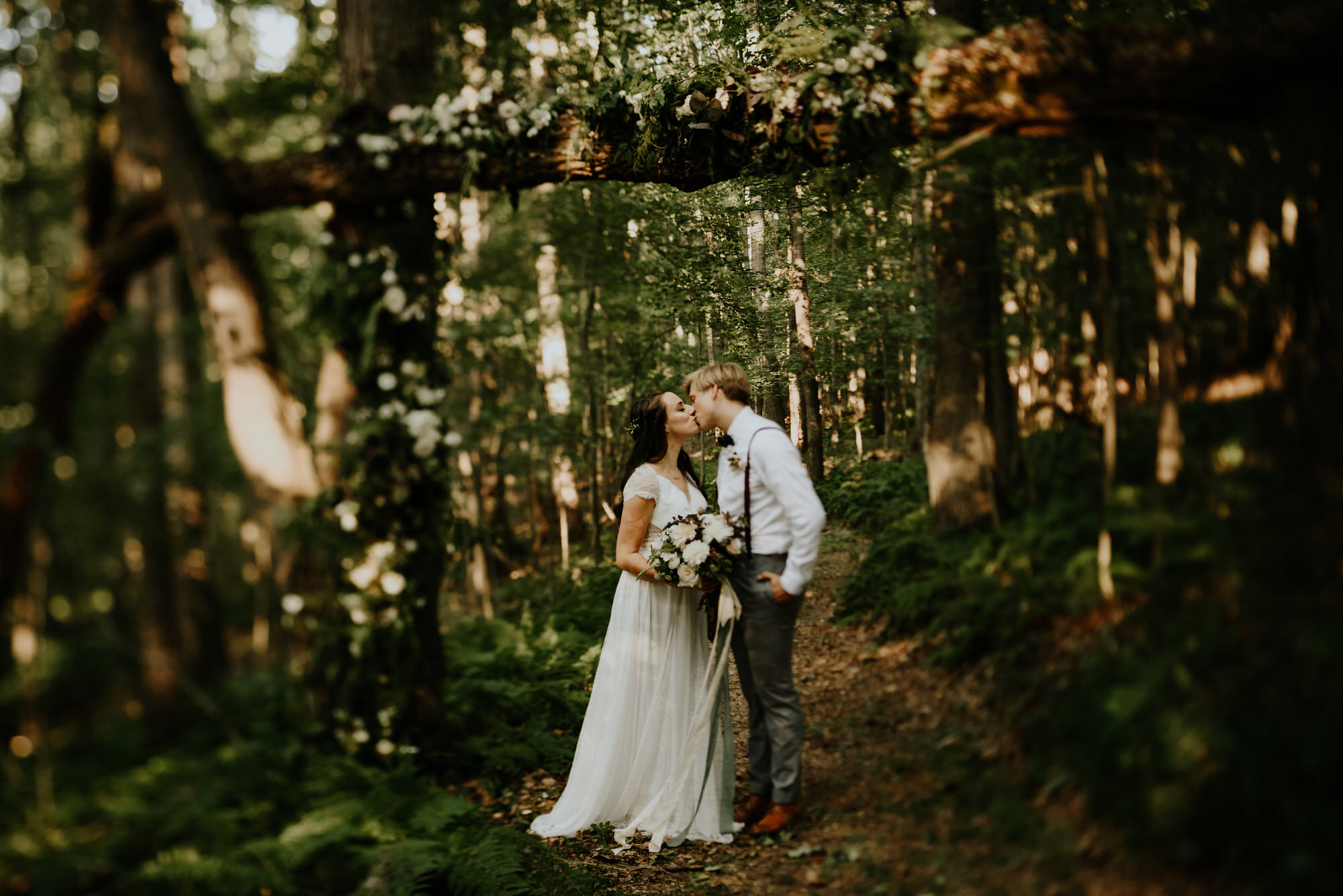 Maryland Wedding Photographer Forest Elopement