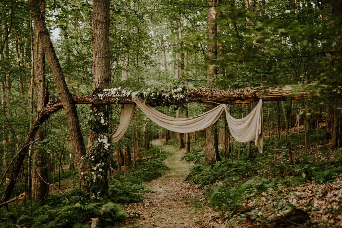 Bekah Kay Creative Maryland Wedding Photographer Forest Elopement 0174