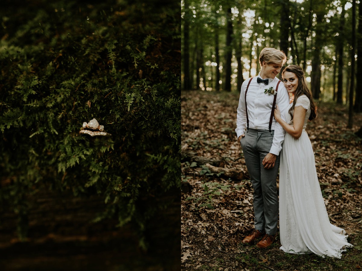Bekah Kay Creative Maryland Wedding Photographer Forest Elopement 0183
