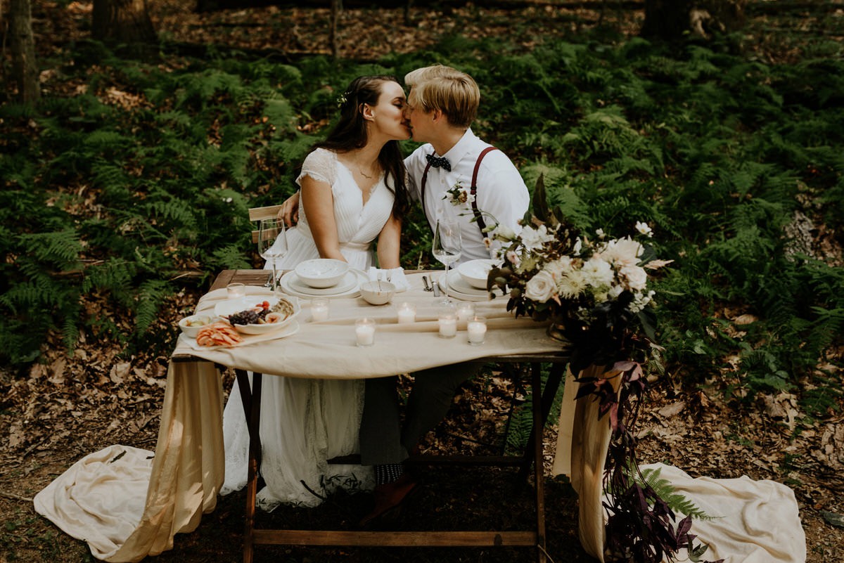 Bekah Kay Creative Maryland Wedding Photographer Forest Elopement 0191