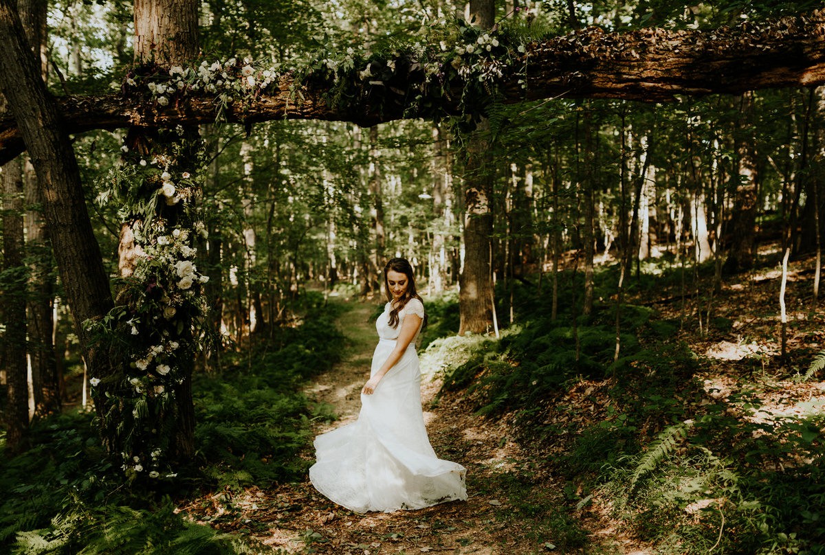 Bekah Kay Creative Maryland Wedding Photographer Forest Elopement 0204