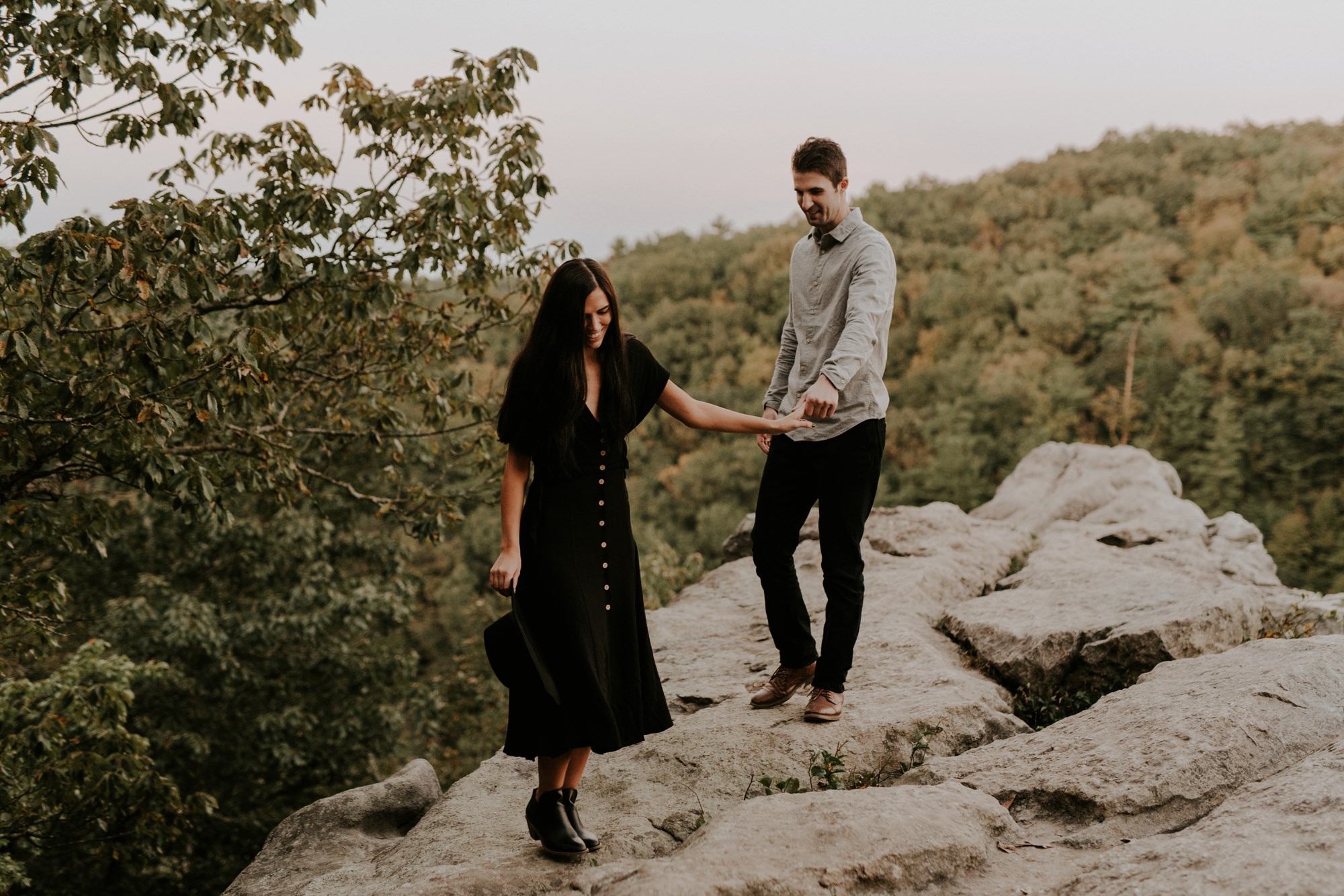 Mountain Top Engagement Rocks State Park