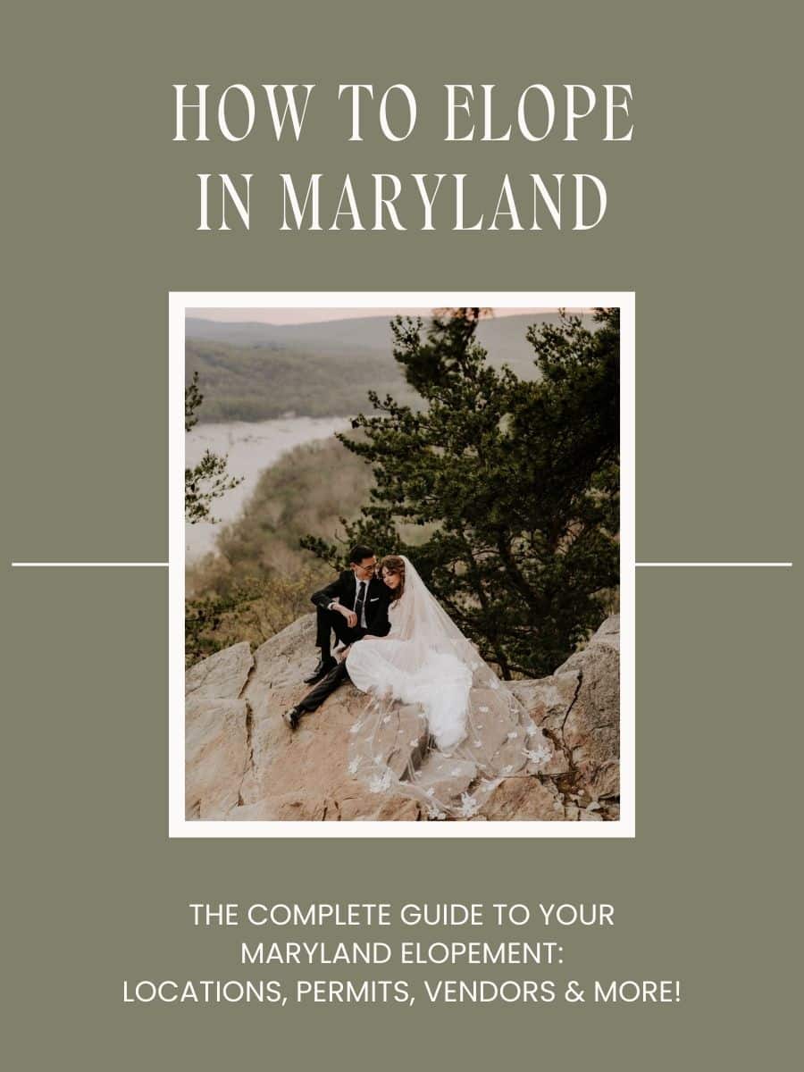 The full guide to Maryland elopements
