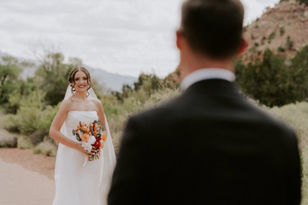 Pa’rus Trail Zion National Park April Elopement