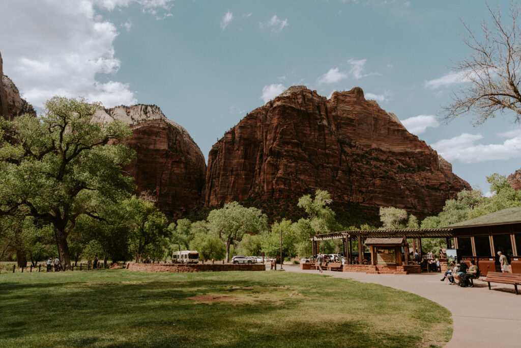 Temple of Sinawava Elopement in Zion National Park