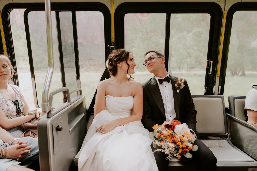 Temple of Sinawava Elopement in Zion National Park