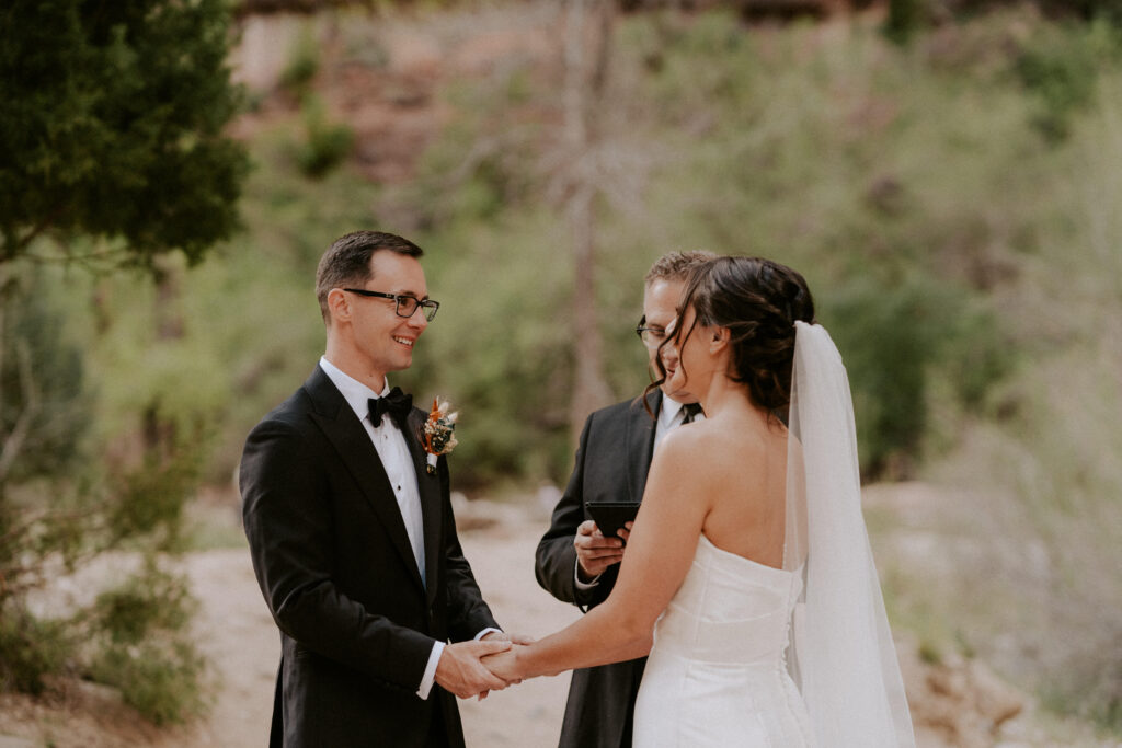 Temple of Sinawava Elopement in Zion National Park