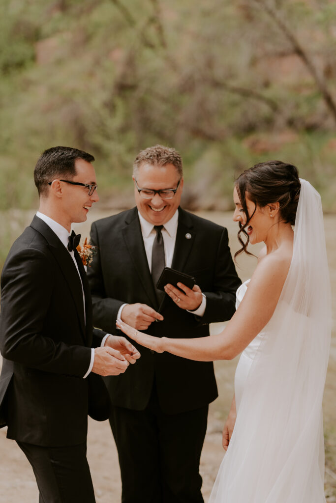 Temple of Sinawava Elopement in Zion National Park