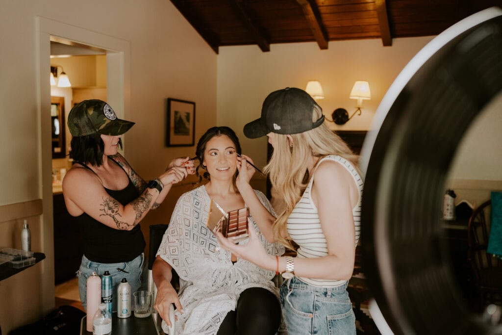 Zion Canyon Lodge First Look Bride and Groom Elopement ZNP
