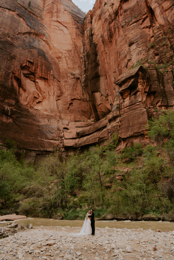 Temple of Sinawava Elopement in Zion National Park