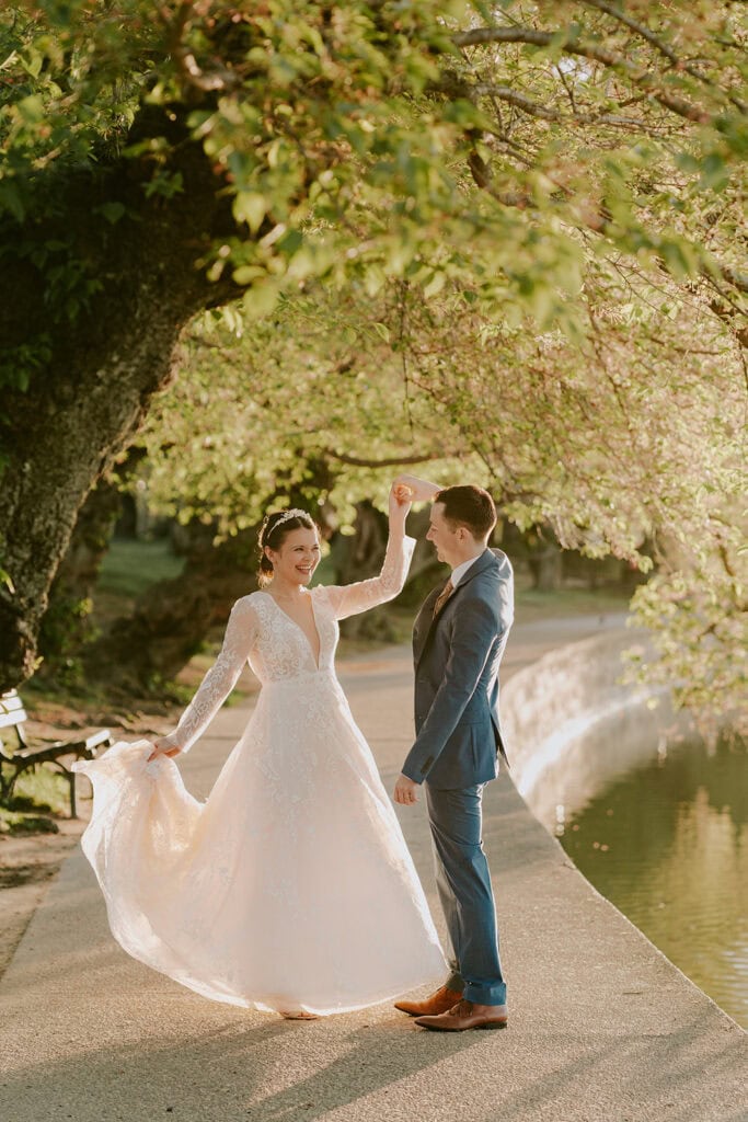 dc cherry blossom wedding 43