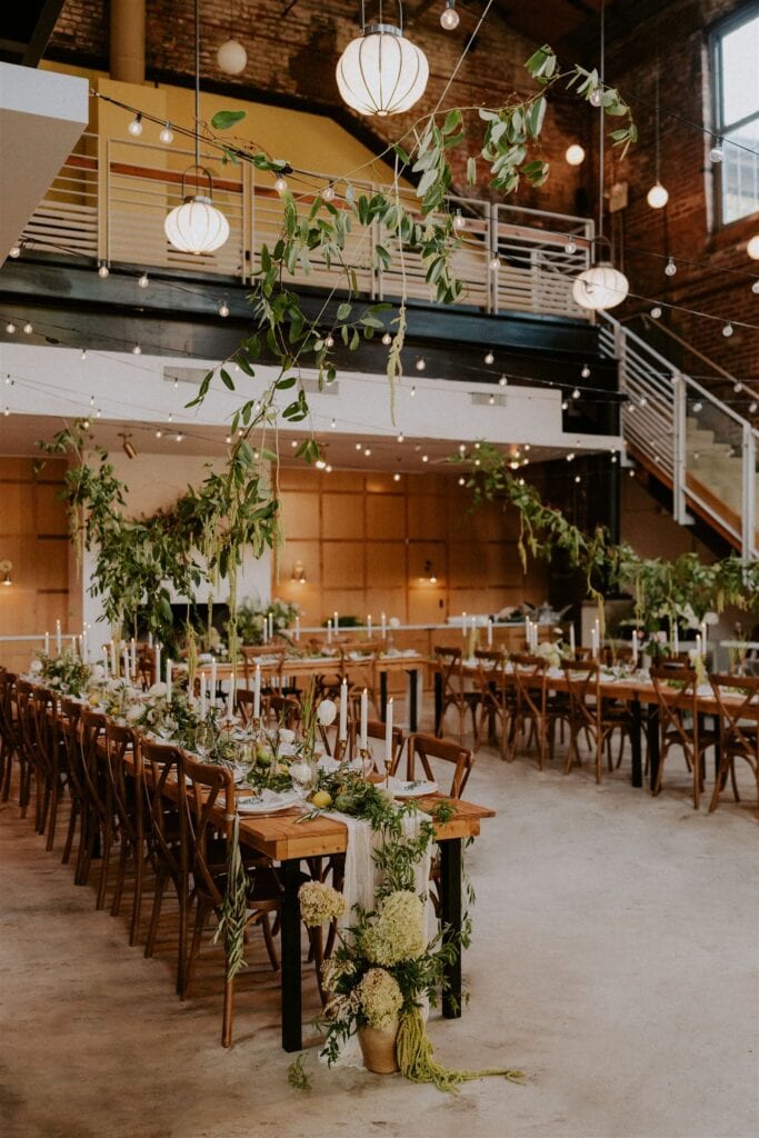 italian inspired wedding reception decor for a woodberry kitchen wedding in baltimore